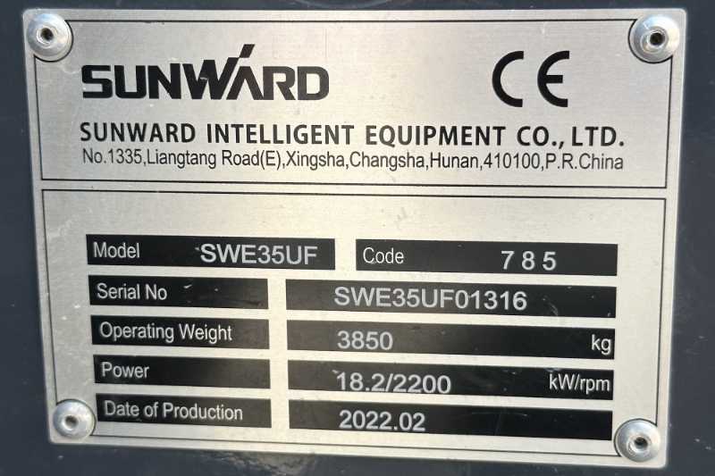 OmecoHub - Immagine SUNWARD SWE35UF