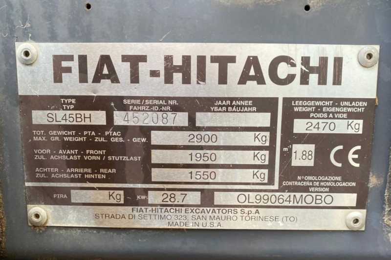 OmecoHub - Immagine FIAT HITACHI SL45BH